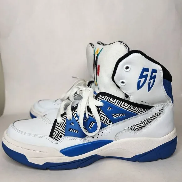 Adidas Dikembe Mutombo Shoes Mens 10.5 Retro Basketball Sneakers 2013 G99903 - Picture 3 of 15